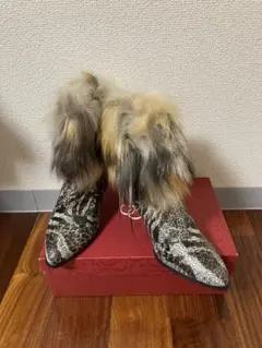 ファー付き☆ショートブーツ