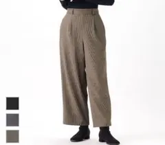 LLサイズレディースソロテックス(R)レイウォームワイドパンツ