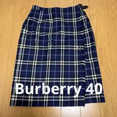月末セール⭐︎Burberry 巻きスカート　40