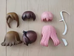 ねんどろいど　艦隊これくしょん　加賀、明石改、砂漠のあーみーさん　髪パーツセットのサムネイル