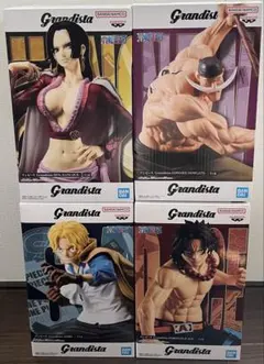 ワンピース Grandistaフィギュアセット　4種