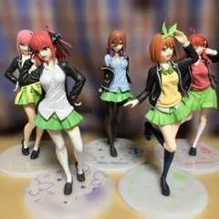 五等分の花嫁　制服フィギュア　まとめ売り