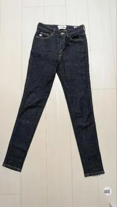 SOMETHING デニムパンツ☆ 日本製 スキニーXS濃厚のサムネイル