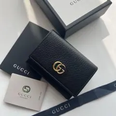 233 美品 GUCCI グッチ マーモント 3つ折り財布