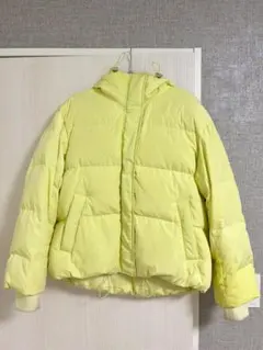 MERCURYDUO フード付きライトイエローダウンジャケット F