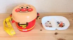 【中古品】アンパンマンの弁当箱とお皿