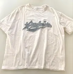 FUN デニム × ラインストーン Tシャツ フリーサイズのサムネイル