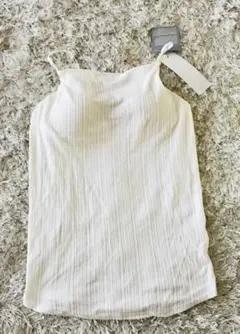 新品未使用　マメクロゴウチ ×ユニクロ シームレスブラキャミソール