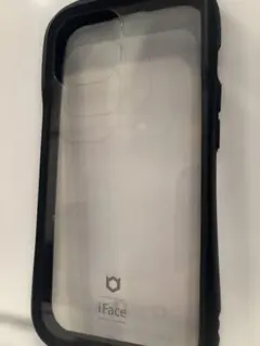 iFace iPhone15 ケース クリア ブラック スマホケース