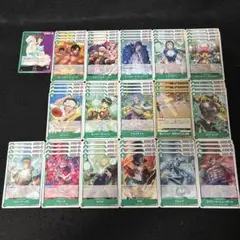 ワンピース no.4262 リム デッキパーツ 17種65枚