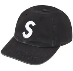 Supreme 2-Tone S Logo 6-Panel Black