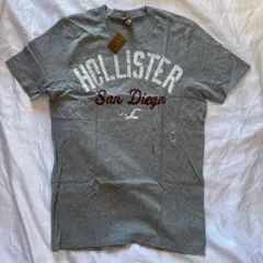 Hollister ホリスター Tシャツ メンズ　S グレー☆新品タグ付き☆