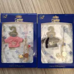 値下げ★ダッフィーシェリーメイ☆限定ストラップチャーム☆新品未開封☆レア