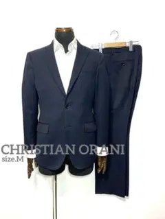 新品未着用　CHRISTIAN ORANI クリスチャン・オラーニ　シングルスーツ　Ａ６サイズ CHRISTIAN ORANI (クリスチャン オラーニ) セットアップスーツ ネイビー サイズ:AB2