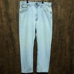 90s リーバイス　505 メキシコ　W34 ライトブルー　デニムパンツ　P86