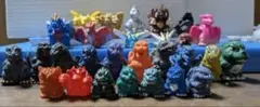 ゴジラ　ソフビ人形　指人形　フィギュア 29体セット