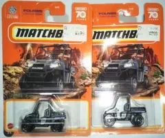 ダイアクロンに最適！　マッチボックス　1/60 ミニカー　ポラリス　バギー　2個