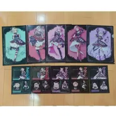 ホロライブ 秘密結社 holoX クリアファイル クリアシート セブンイレブン