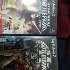 Best版 スター・ウォーズ バトルフロント１，２ セット販売　PS２版