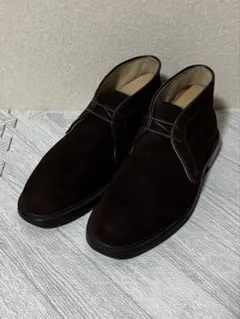 Alden スエードチャッカブーツ　ダークブラウン6.5のサムネイル
