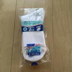 ソックス 2足組　23-25cm 通学様ソックス　グンゼのサムネイル