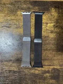 Apple Watch 41mミラネーゼループblack silver