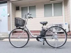 中古 27㌅5段変速Panasonic電動アシスト自転車 8.9Ah4点灯大阪 - メルカリ