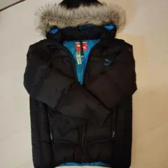 PUMA フード付きダウンジャケット Lサイズ