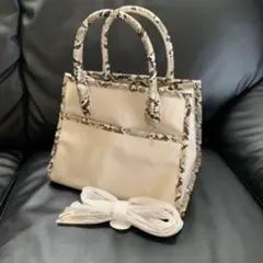 蛇柄ショルダーバッグ新品