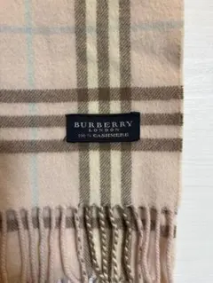 BURBERRY チェック柄 カシミヤ100% マフラーのサムネイル