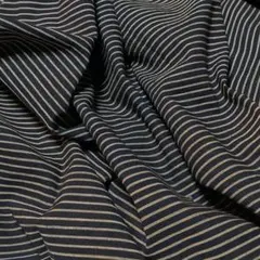 縞【No.22】254cm 古布　アンティーク　リメイク用　着物はぎれ　襤褸