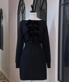 【新品未使用】Simone Knit Mini Dress herlipto