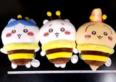 ちいかわ ハチさんBIGぬいぐるみ　ちいかわ、ハチワレ、うさぎ