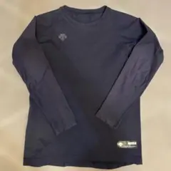 DESCENTE 長袖アンダーシャツ 150 ネイビー