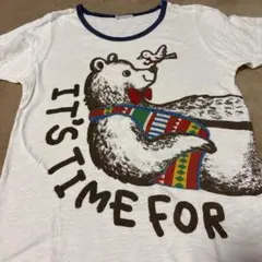 rough クマと小鳥のプリントTシャツ　即購入可のサムネイル