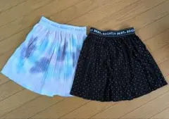 プリーツパンツ 　キュロット　2点セット