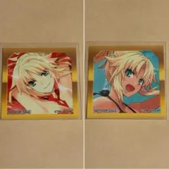 選択画面風ステッカー モードレッド2種【fgo 最終再臨展】