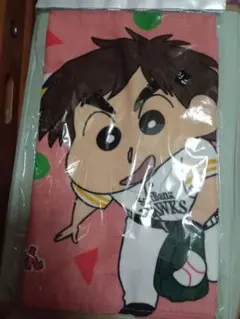 【新品】ホークス 今宮健太　クレヨンしんちゃんコラボタオル