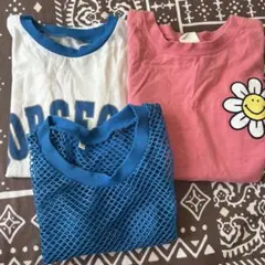 女の子 子供服 130センチ Tシャツセット