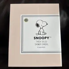 スヌーピー厚底シャワーサンダル★L