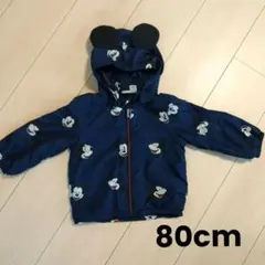 ミッキー耳付きジャンパー 80cm 9～12M