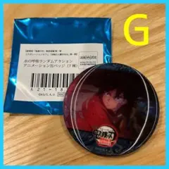 【新品】 鬼滅の刃　水の呼吸 ランダムアクションアニメーション缶バッジ　G