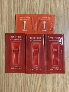 BENEFIQUE クレンジングフォーム　ホットクレンジングジェル サンプル