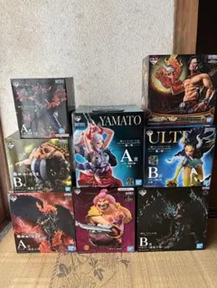 ワンピース　一番くじ　フィギュア　8種セット　魂豪示像