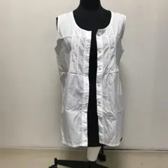 bellsafeena レディース ノースリーブシャツ ホワイト 9号(M)