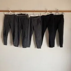 ユニクロ　ストレッチジョガーパンツ　130サイズ 5点セット