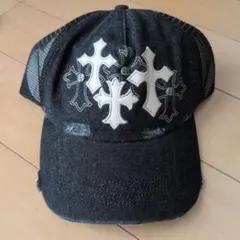 クロムハーツ モチーフキャップ 十字架刺繍 - メルカリ