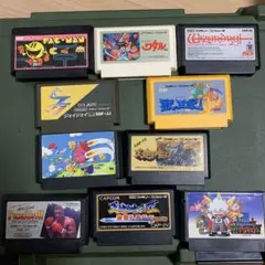 ファミコンソフトセット 10本レアセット