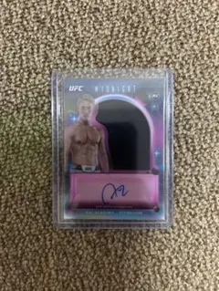 2025 Topps Midnight UFC 朝倉海　サイン　レリック　RC