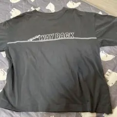 WAY BACK ダークグレー Tシャツ
